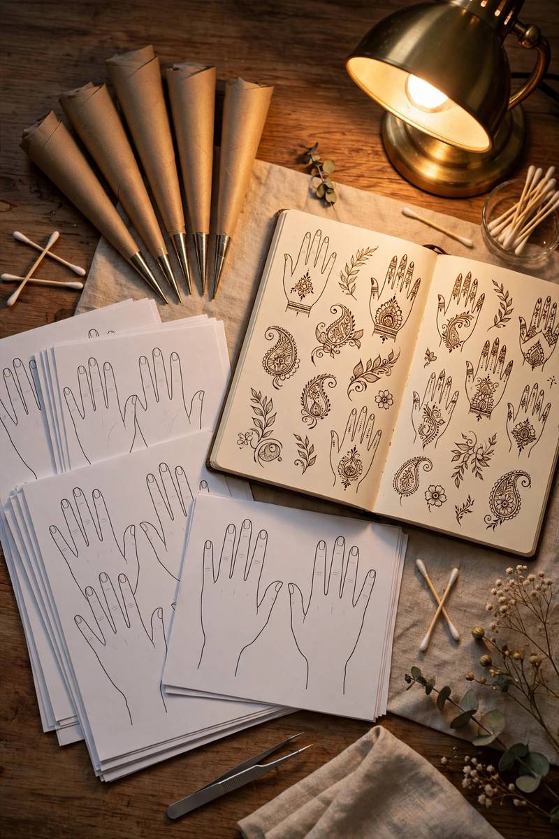 How to Become a Mehndi Artist in the UK — henna design inspiration