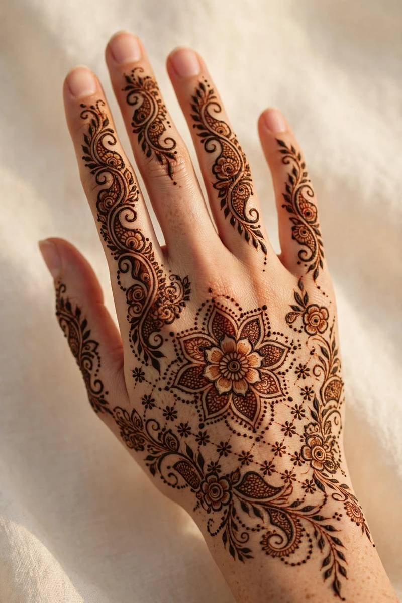 Mehndi Artist Manchester: What You'll Pay — henna design inspiration